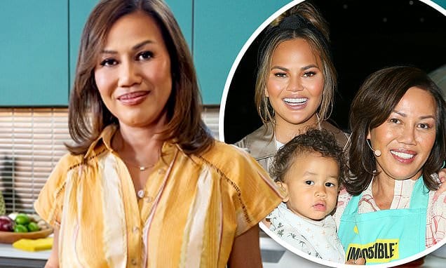 Chrissy Teigen's mother Vilailuck whipping up Thai dishes in upcoming Food Network special | Daily Mail Online