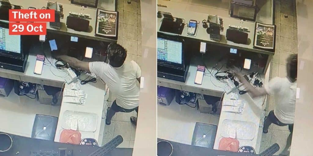 Man Steals Phone From Yishun Thai Restaurant, Owner Will Forgive Culprit If It’s Returned